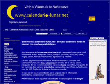 Tablet Screenshot of calendario-lunar.net